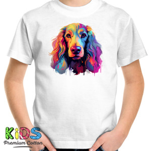 Kaos Kaos Gambar Anjing 003 Afghan Hound