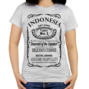 Kaos INDONESIA IS AWESOME 2