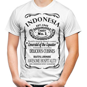Kaos INDONESIA IS AWESOME 2