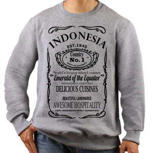 Jaket Sweater INDONESIA IS AWESOME 2
