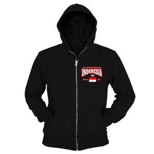 Hoodie Zipper Dirgahayu Indonesia