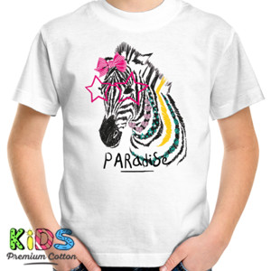 Kaos Zebra Paradise 