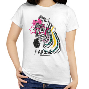 Kaos Zebra Paradise