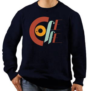 Jaket Sweater Coffee Tipografi
