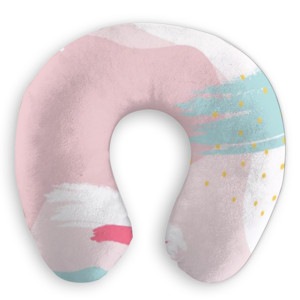 Bantal Leher Colorful memphis design background vector