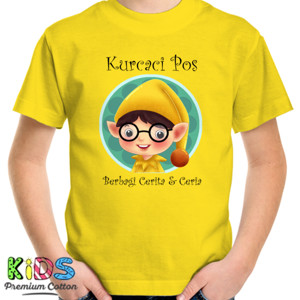 Kaos T-shirt Kurcaci Pos Kuning