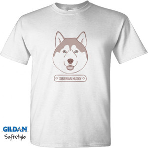 Kaos Siberian Husky 