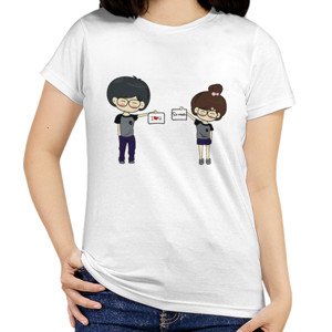 Kaos Cartoon couple