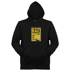 Jaket Hoodie Kaos Keren BAE Definition Black and Educated