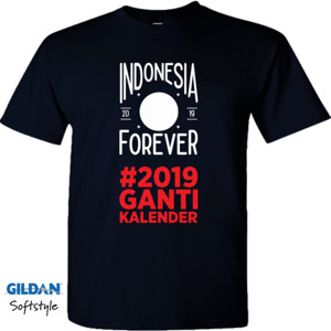 Kaos Kaos #2019 Ganti Kalender Hitam