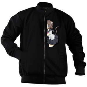 Jaket Bomber Anime Nekochan
