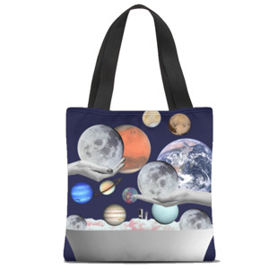 Tas Tote Fullprint Cloud 9 II