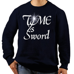 Jaket Sweater Time Is Sword