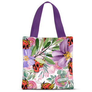 Tas Tote Fullprint flower pat4