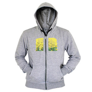 Hoodie Zipper Love
