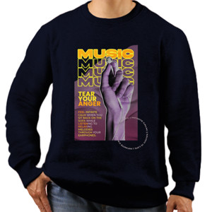 Jaket Sweater MUSIC