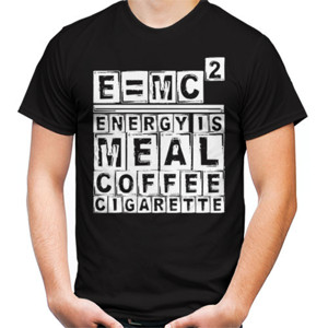 Kaos Emc² tipografi 2 - dark
