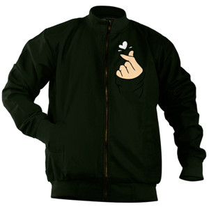 Jaket Bomber Love Korea