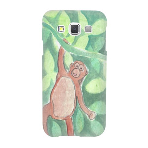 Watercolor monkey Casing HP