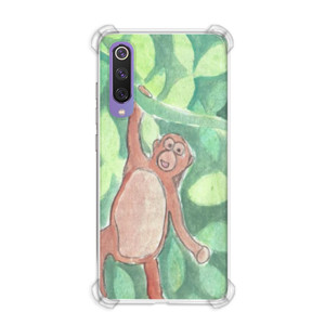 Watercolor monkey Casing HP