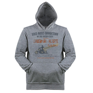 Jaket Hoodie Kaos Original Route - Motor (SB7RU)