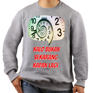 Jaket Sweater Kalo bukan sekarang kapan lagi