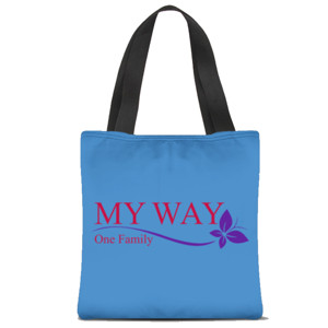Tas Tote Fullprint Tote My Way