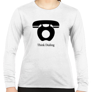 Kaos Kaos Parodi Logo Think Dialing (SB8F7)