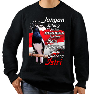 Jaket Sweater Burung Kacer