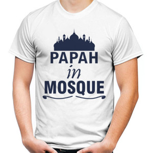 Kaos Kaos Distro Keren Islami Couple Papah in Mosque