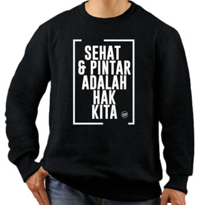 Jaket Sweater Sehat & Pintar