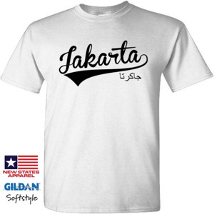 Kaos Jakarta With Arabic