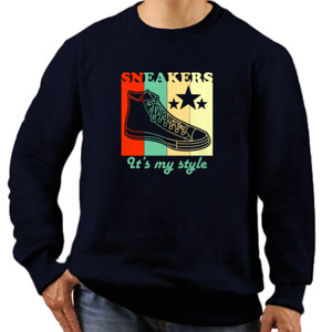 Jaket Sweater Sneakers Its My Style