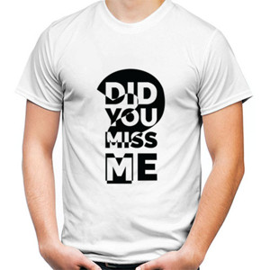 Kaos DID YOU MISS ME -white