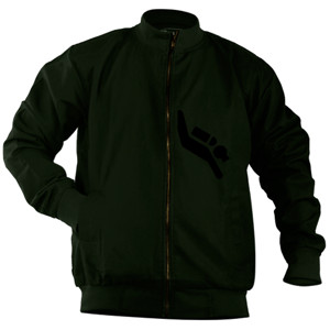 Jaket Bomber Diver Silhouette 