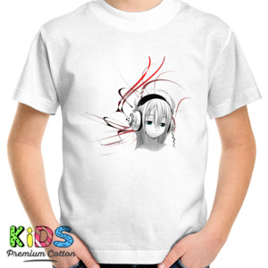 Kaos girl listening to music
