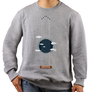 Jaket Sweater Guitar