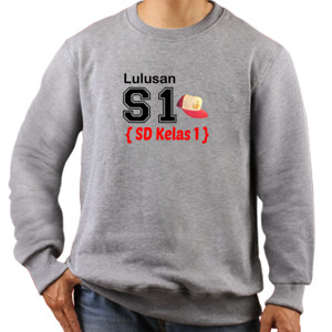 Jaket Sweater Lulusan S1