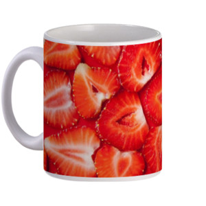 Mug Buah Stroberi - Strawberry Fruit Series