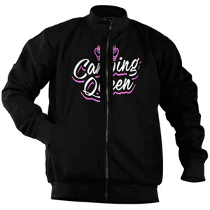 Jaket Bomber Camping Queen