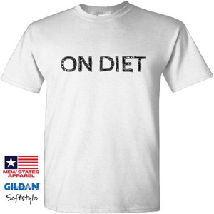 Kaos QUOTE|ON DIET #AIM