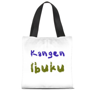 Tas Tote Fullprint Tas Kangen Ibu