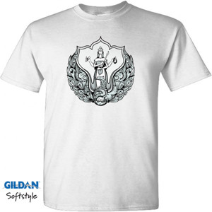 Kaos Kaos Kaos Alumni ISI Jogja BW V2 - Kaos Putih