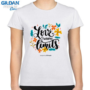 Kaos Gildan Soft Style Love Without Limit