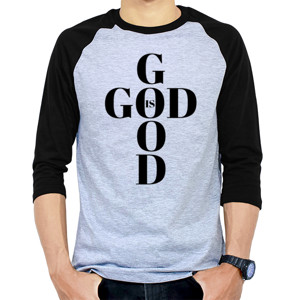 Kaos Raglan God is good