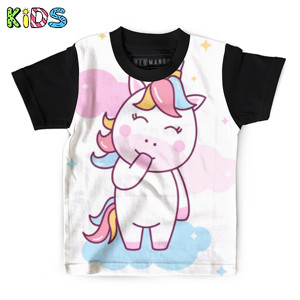 Kaos Anak Full-Print unicorn
