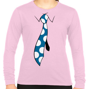 Kaos Kaos Dasi - Cyan Polka Dots Tie (SB819)