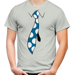 Kaos Kaos Dasi - Cyan Polka Dots Tie (SB819)