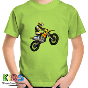 Kaos Kaos Anak Gambar Motocross
