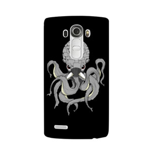 The Octopus Black (Hard case Black Doff ) Casing HP